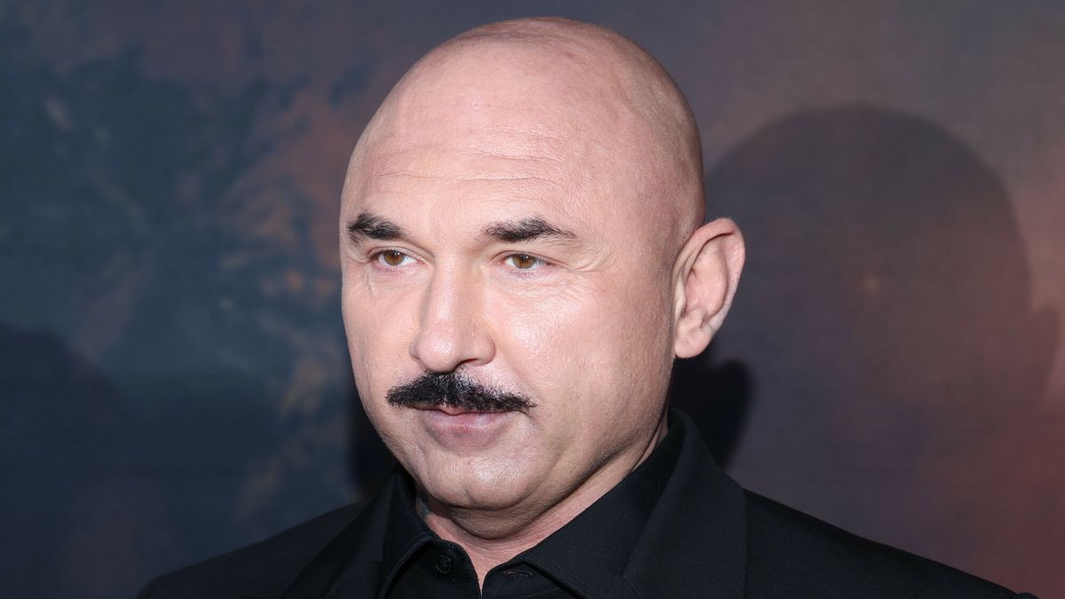 Patryk Vega na premierze filmu "Putin"