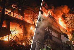 Działo się w nocy. Charków w ogniu po ataku dronów