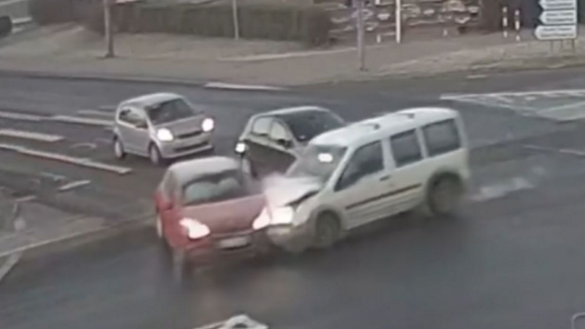 Dramatyczne nagranie wideo z Rudy Śląskiej