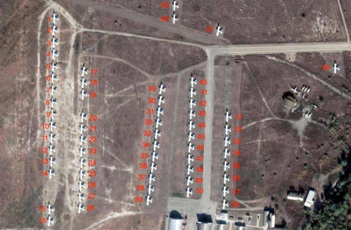 An-2 na lotnisku Yevlakh