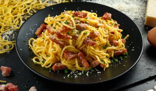 Spaghetti carbonara. Pierwszy przepis pochodzi z Ameryki