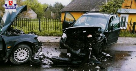Lubartów. Sprawca wypadku ukrył się w zaroślach. Grozi mu 4,5 roku więzienia