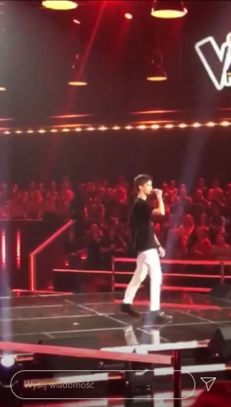 Syn Moniki Zamachowskiej wystąpił na scenie "The Voice Kids"