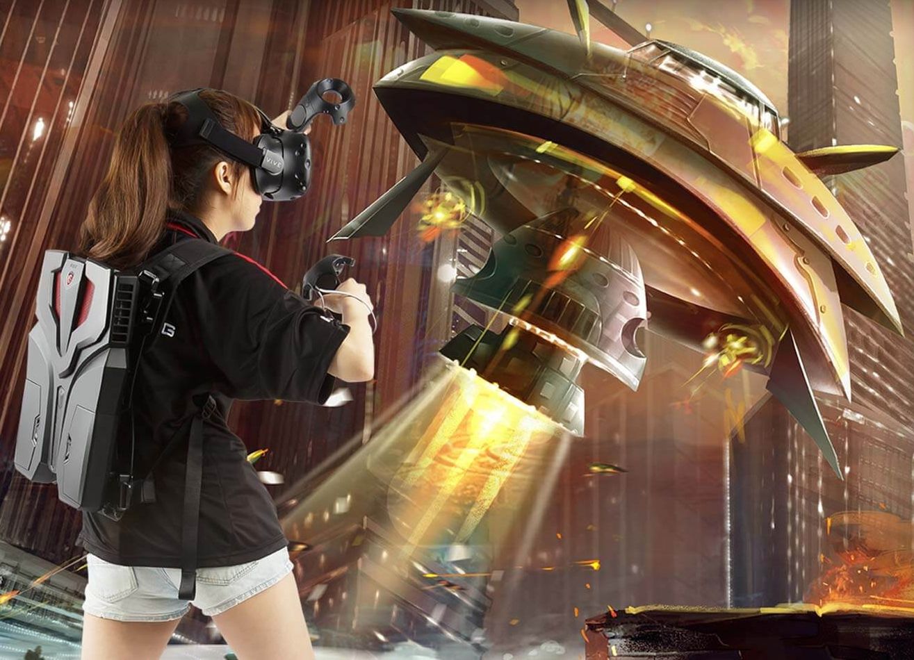 MSI VR One: niezwykle wydajny komputer do VR w formie lekkiego plecaka 1