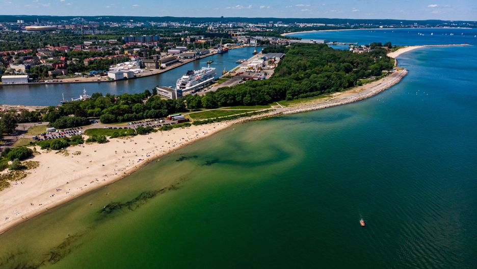 Westerplatte z loty ptaka
