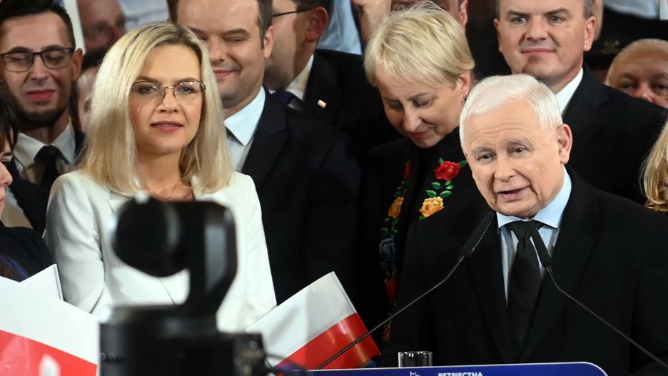 Małgorzata Wassermann i Jarosław Kaczyński 