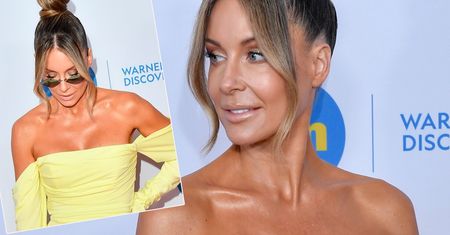 Małgorzata Rozenek w żółtej kreacji zadała szyku na sopockim czerwonym dywanie. Od jej opalenizny nie sposób oderwać oczu