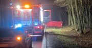 Parczew: Tragedia na drodze wojewódzkiej. Nie żyje motorowerzysta