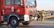 Bydgoszcz: Wypadek na ulicy Kujawskiej. Auto wypadło z drogi