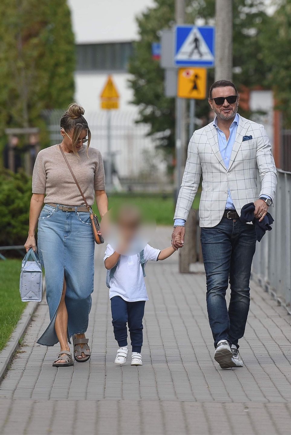 Małgorzata Rozenek, Radosław Majdan i syn Henryk