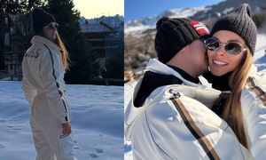 Małgorzata Tomaszewska POKAZAŁA NARZECZONEGO! Wybrała się z Robertem i ich córką w góry (ZDJĘCIA)