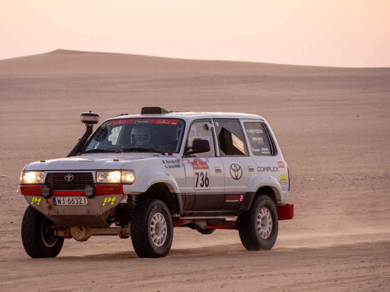 Dakar Classic 2024: Podium Horodeńskiego i Sałacińskiego. Cztery polskie załogi na mecie