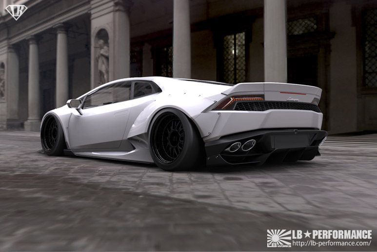 Liberty Walk Performance Lamborghini Huracán na pierwszych wizualizacjach