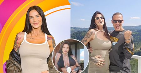 Karolina Gilon na wakacjach. Pokazała ciążowy brzuszek w stroju kąpielowym
