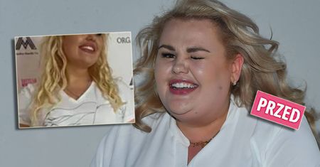 Kinga Zawodnik pozuje na ściance po wielkiej metamorfozie! Straciła aż 50 kilogramów