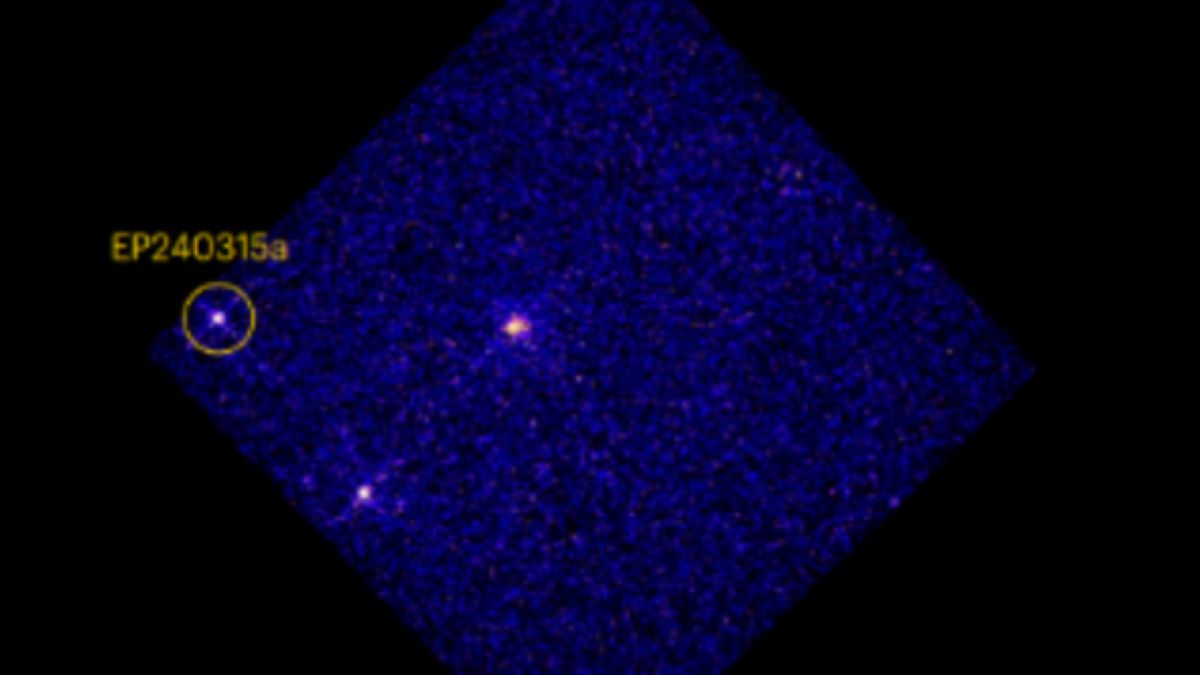 Rozbłysk EP240315a zarejstrowany przez sondę Eisteina