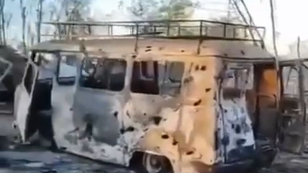 Tyle zostało z konwoju Rosjan, który dopadły HIMARS-y. Doszło do prawdziwej masakry