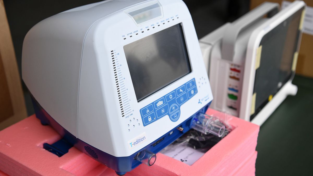 Respirator. Zdjęcie poglądowe 