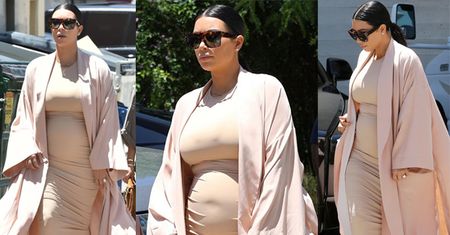 Kim: "Do końca ciąży będę nosić szpilki!" (ZDJĘCIA)