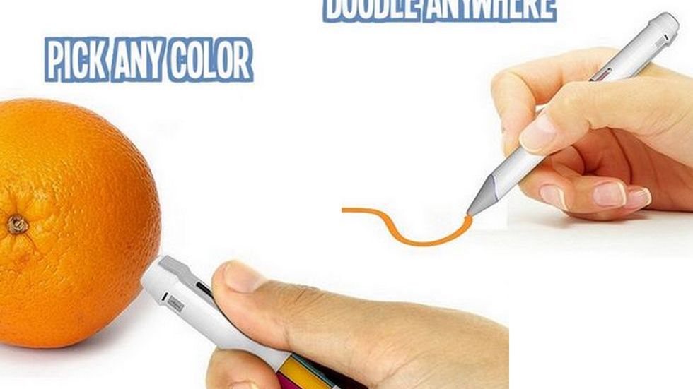 Scribble Ink pozwoli pisać dowolnym kolorem, jaki zobaczysz wokół siebie 1