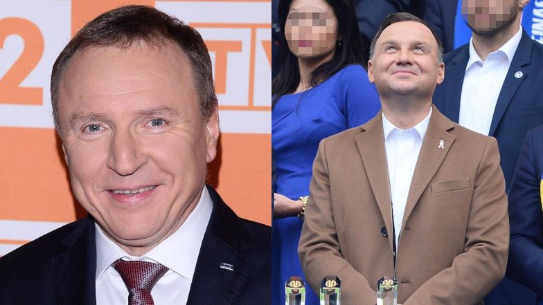 Jacek Kurski tłumaczy się z faworyzowania Andrzeja Dudy przez TVP