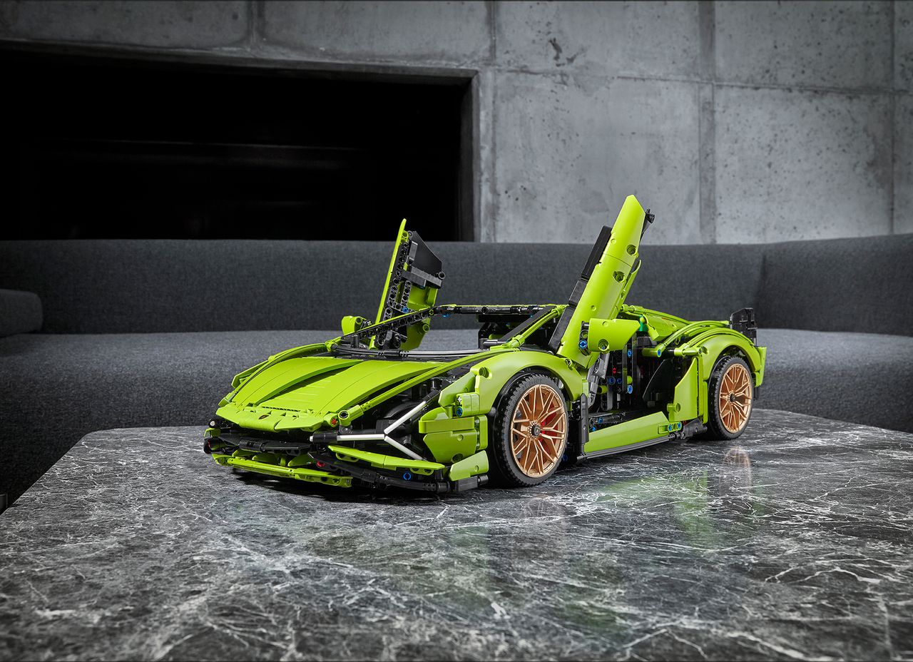 Lamborghini Sián FPK 37 od Lego zaprezentowane. To zestaw dla zaawansowanych kolekcjonerów