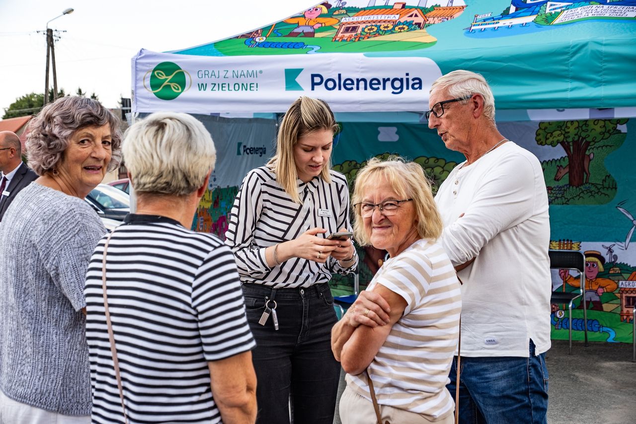 Debata Polenergii w Wysokiej i rozmowy z mieszkańcami