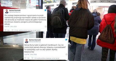 Opłata za wejście do galerii handlowej. Oto pomysł posła PiS