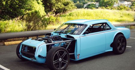 Toyota Corona Hardtop Custom 1968 - japoński hot rod