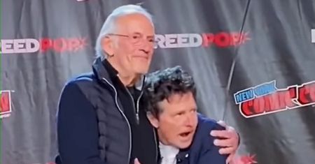 Trudno powstrzymać łzy. Christopher Lloyd i Michael J. Fox spotkali się po latach