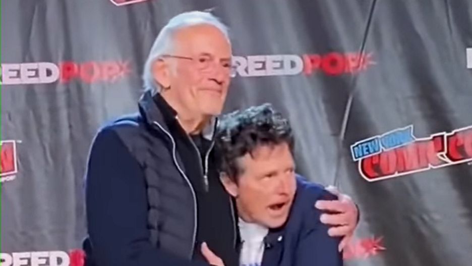 Christopher Lloyd i Michael J. Fox spotkali się 37 lat po premierze "Powrotu do przyszłości"