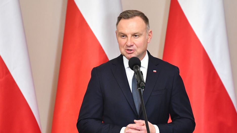 Andrzej Duda
Warszawa, 04.10.2022. Prezydent RP Andrzej Duda podczas spotkania z przedstawicielami Polskiej Agencji Inwestycji i Handlu w Belwederze w Warszawie, 4 bm. (jm) PAP/Radek Pietruszka
Radek Pietruszka
belweder, PAIH, Polskiej Agencji Inwestycji i Handlu, prezydent, spotkanie, g�owa pa�stwa