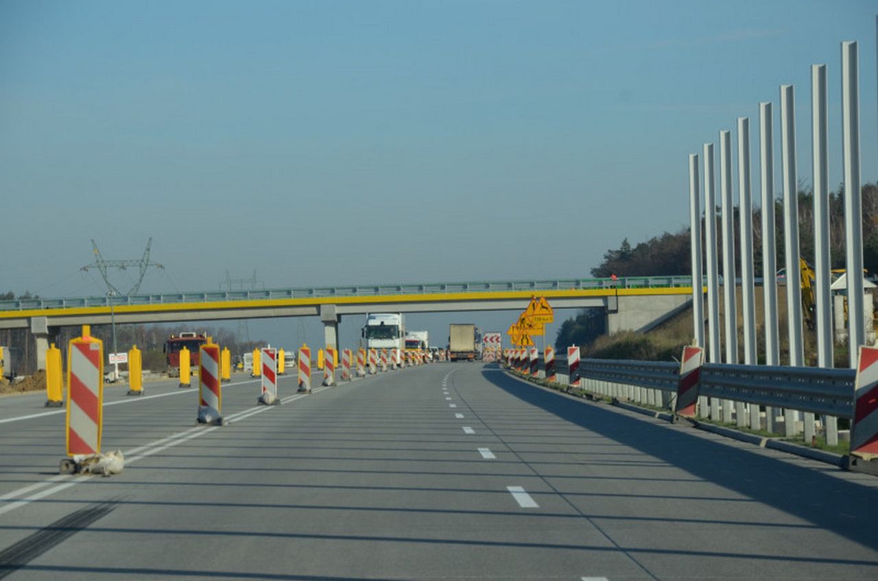 A1 coraz dłuższa. Gierkówka przechodzi do historii