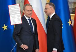 Kontrowersyjny list z USA do Dudy i Tuska