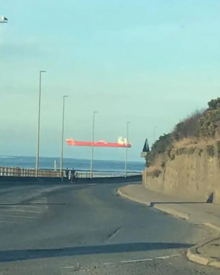 Zdjęcie iluzji optycznej w pełnej okazałości