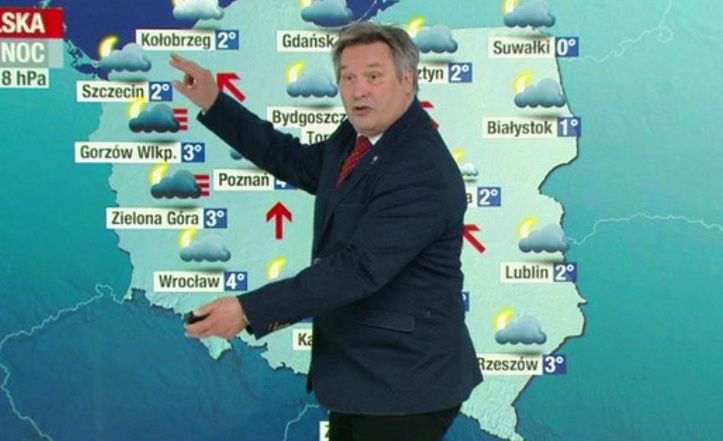 Wpadka na antenie Polsat News. Widzowie usłyszeli OSOBLIWĄ prognozę pogody: "D*pa, d*pa, d*pa. CIEPŁO I MOKRO" (WIDEO)