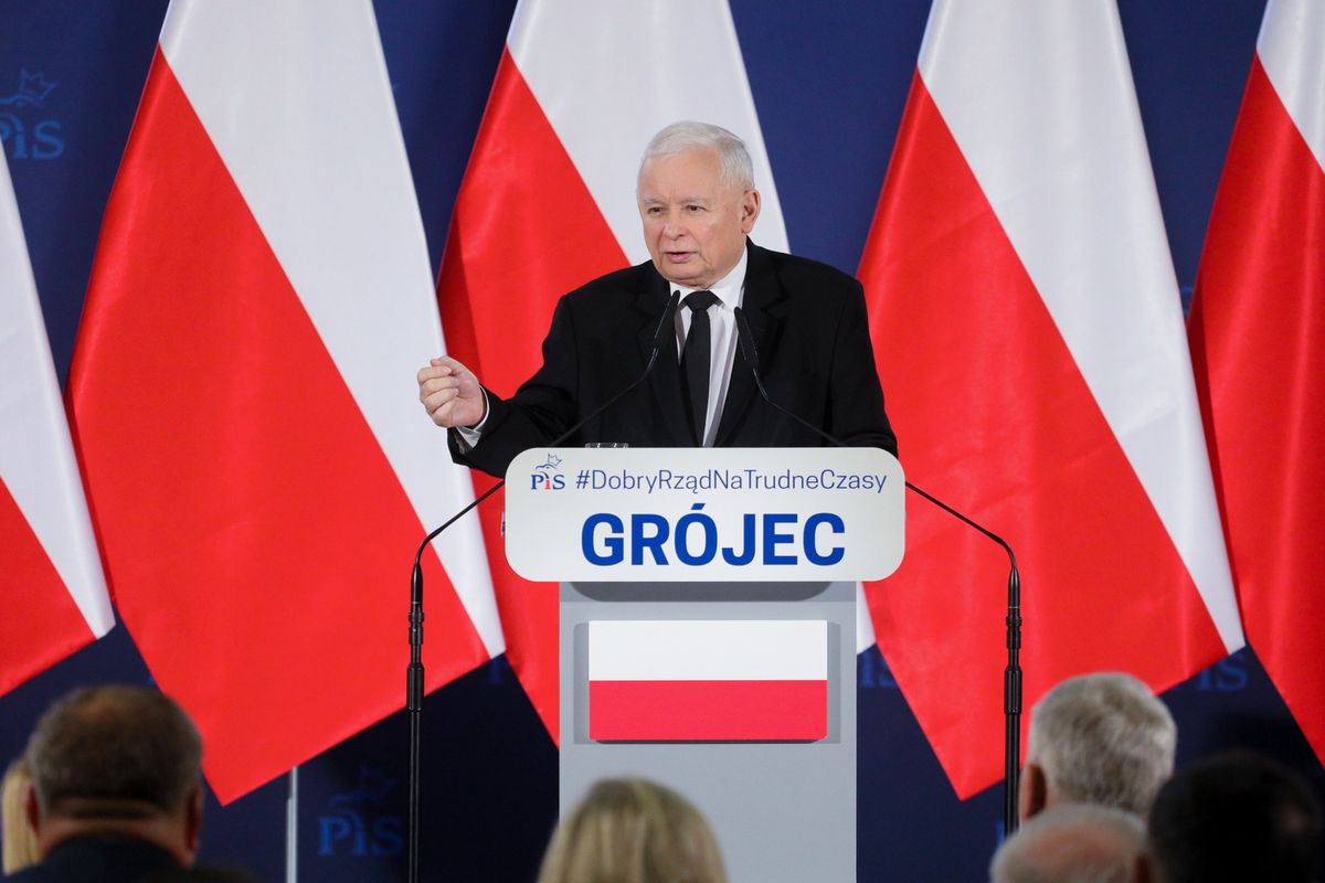 Jarosław Kaczyński w Grójcu