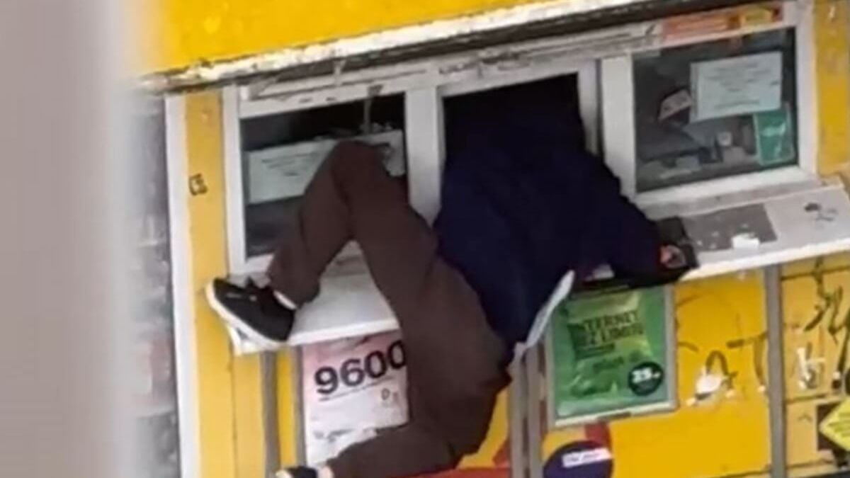 22-latek włamał się do kiosku na LSM-ie