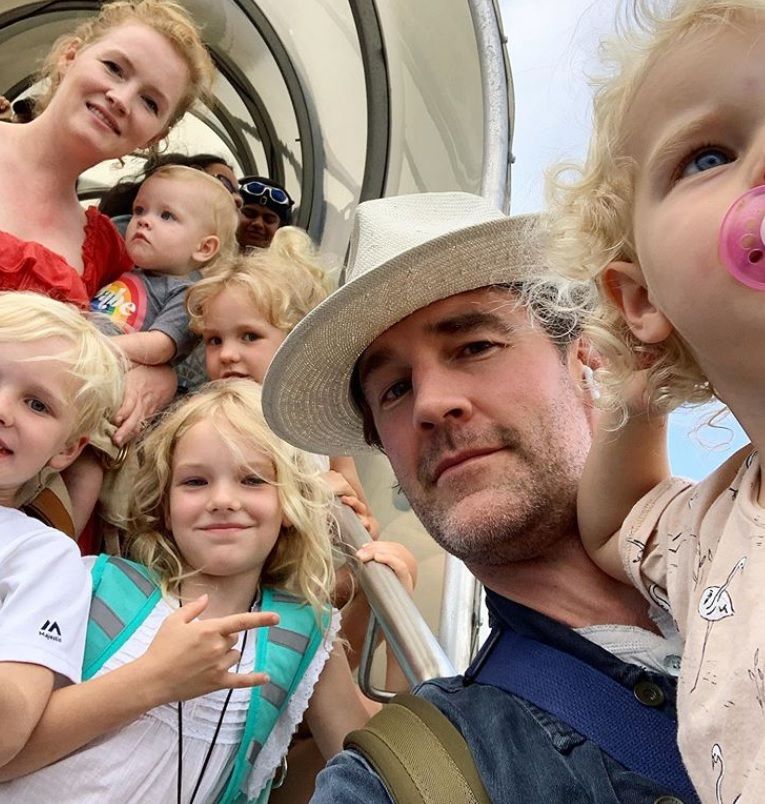 Aktor James Van Der Beek ma piątkę dzieci.