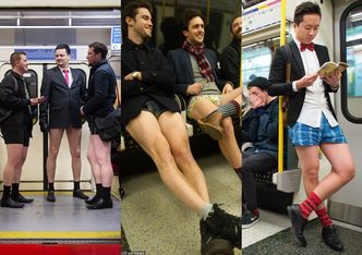W poniedziałek w warszawskim metrze pojawią się... ludzie bez spodni! (FOTO)