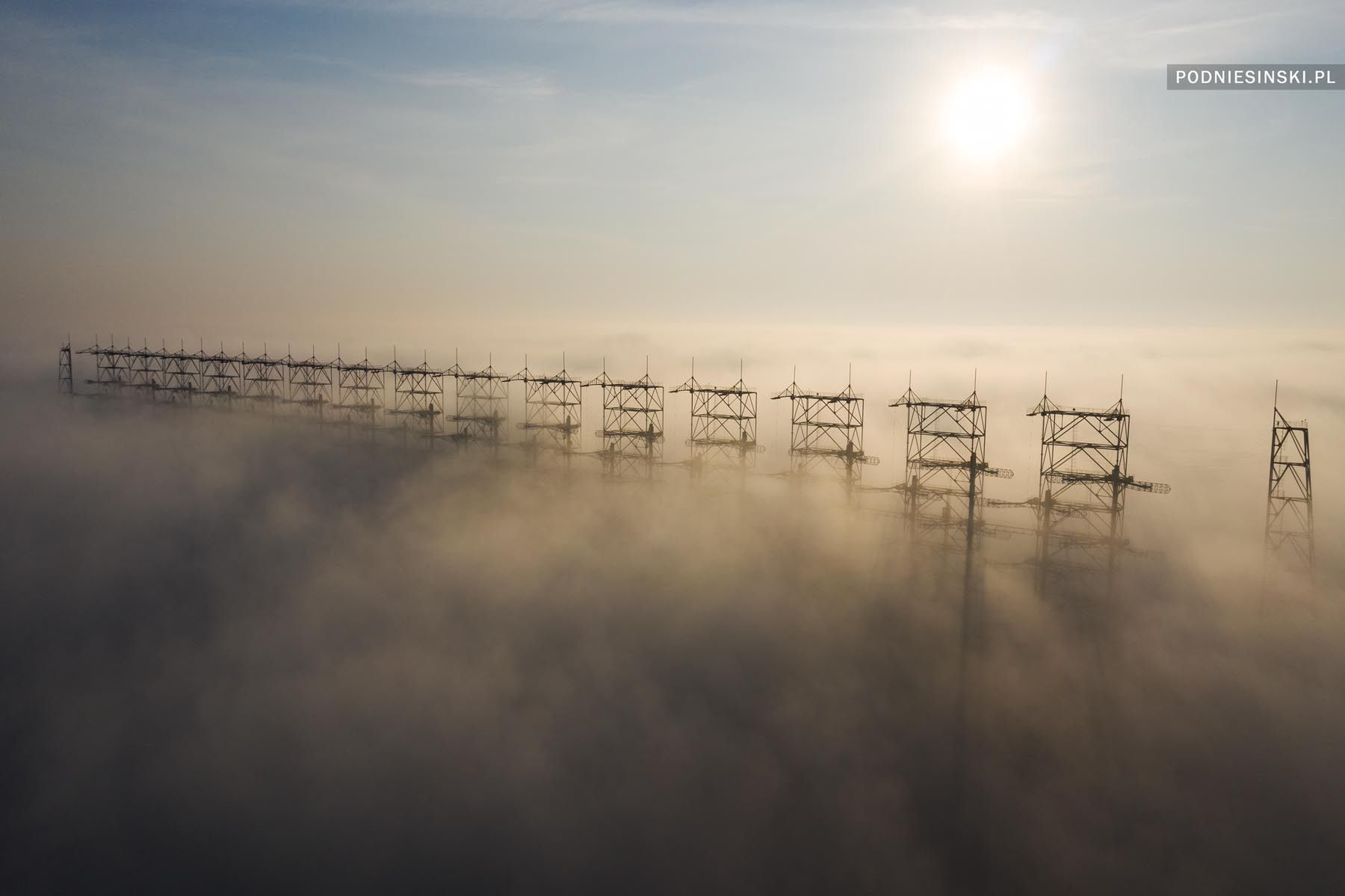 Arek Podniesiński sfotografował radziecką tarczę antyrakietową Duga 5