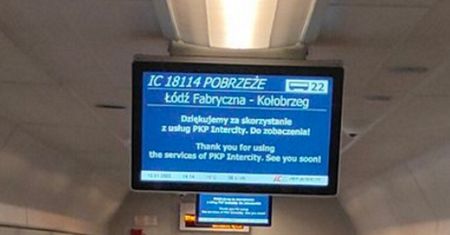 "Moda na PKP rośnie". Dziennikarz pokazuje zdjęcie z pociągu Intercity