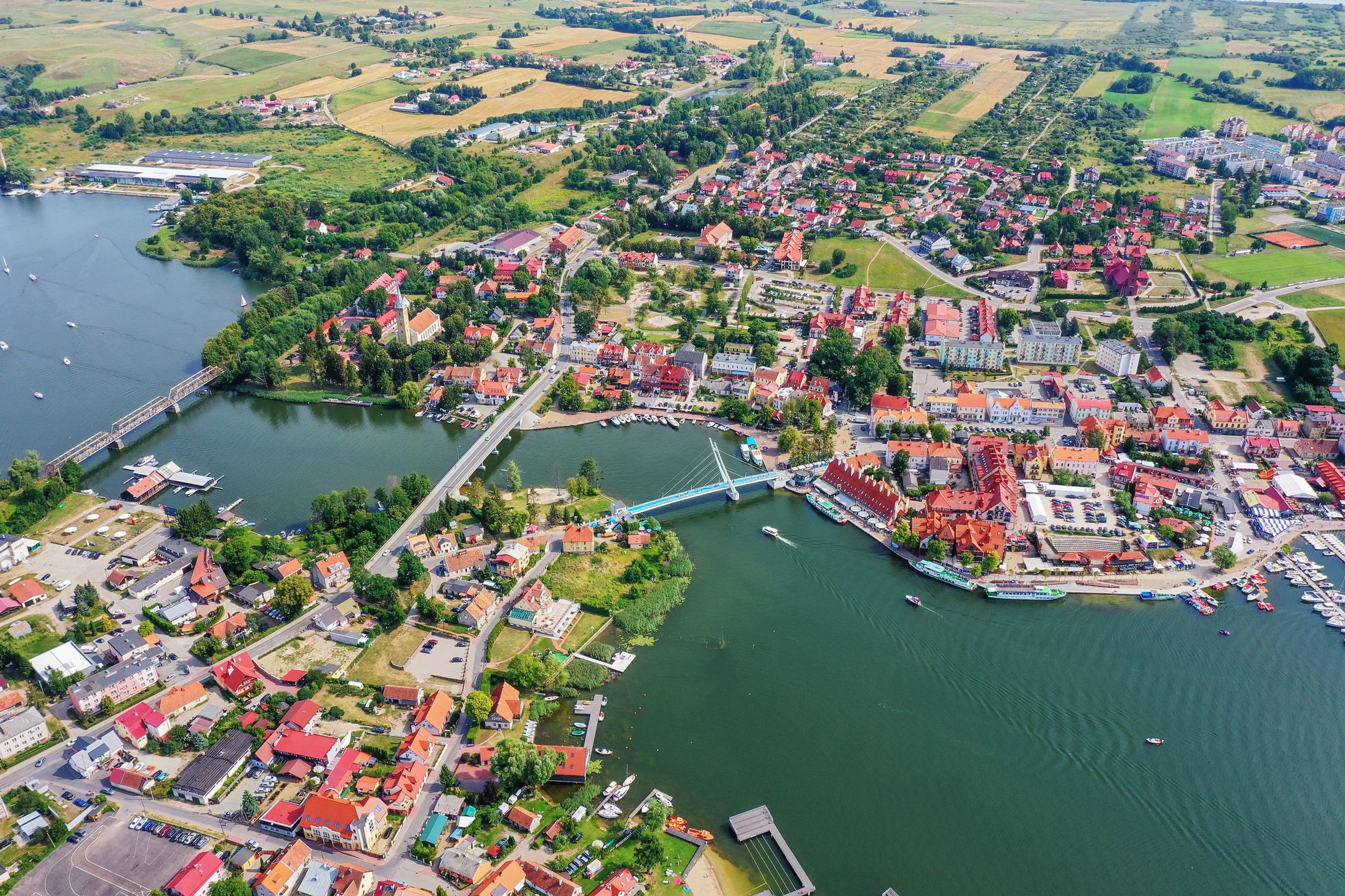 Mikołajki to najpopularniejsza miejscowość na Mazurach