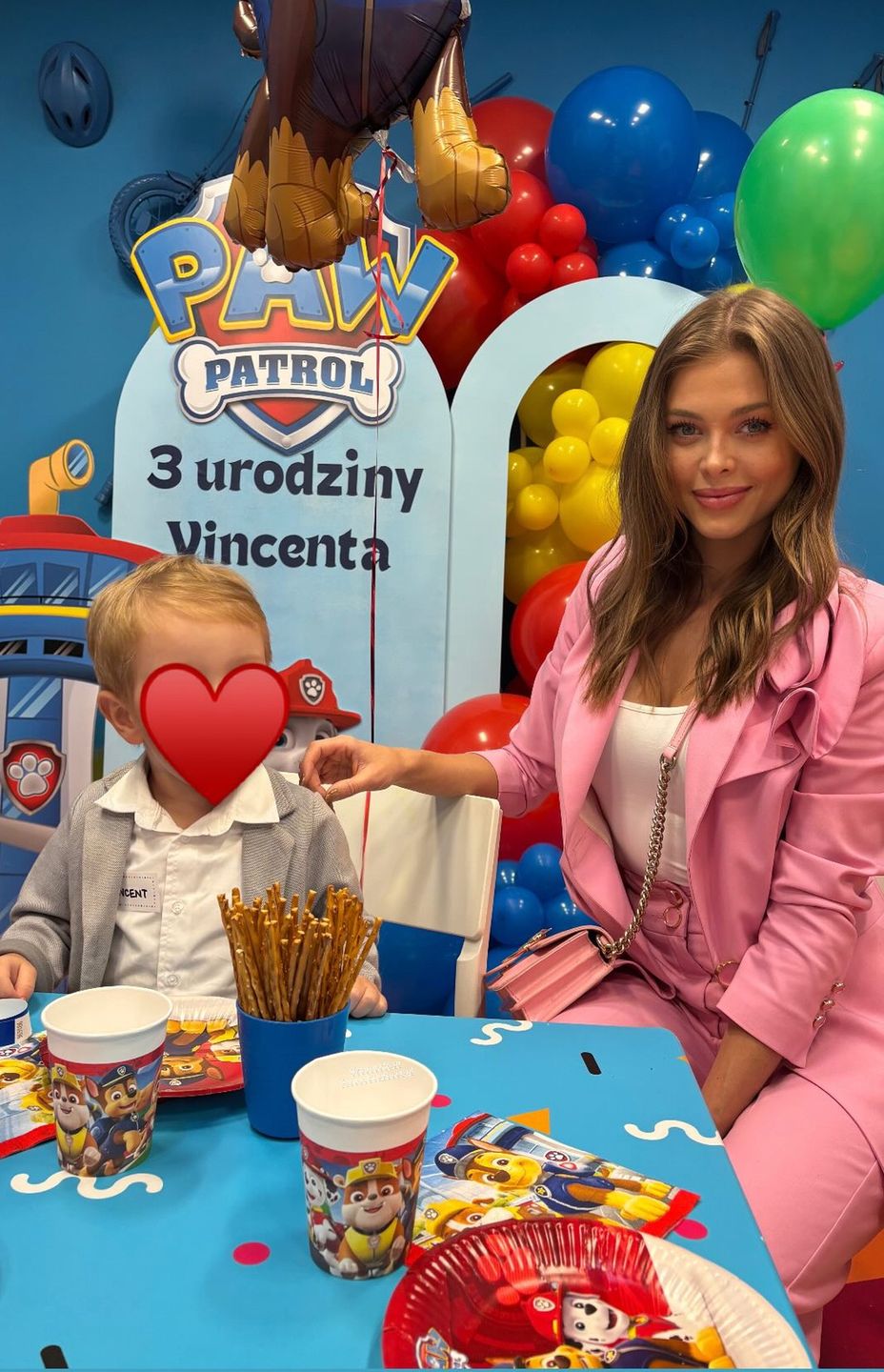 Joanna Opozda wyprawiła synowi przyjęcie urodzinowe