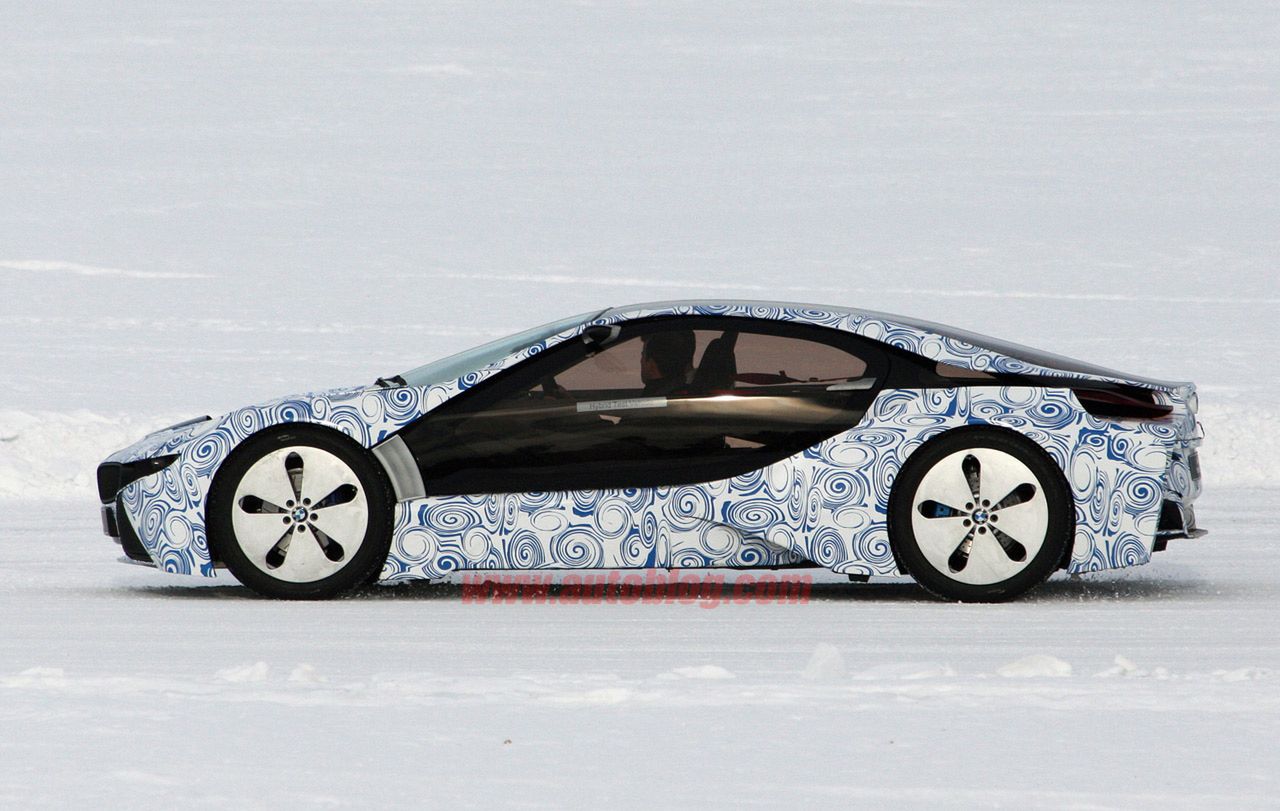 BMW i8 - szpiegowskie