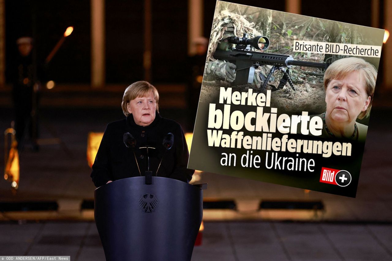 Sensacyjne doniesienia z Niemiec. "Bild": Merkel blokowała dostawy broni dla Ukrainy