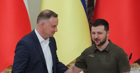Rakiety podczas przemówienia Dudy. To chce zaznaczyć Putin