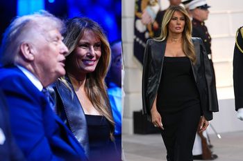 Melania Trump zachwyciła stylizacją na 80. urodzinach prezydenta USA. Polski projektant zwraca uwagę na jedno