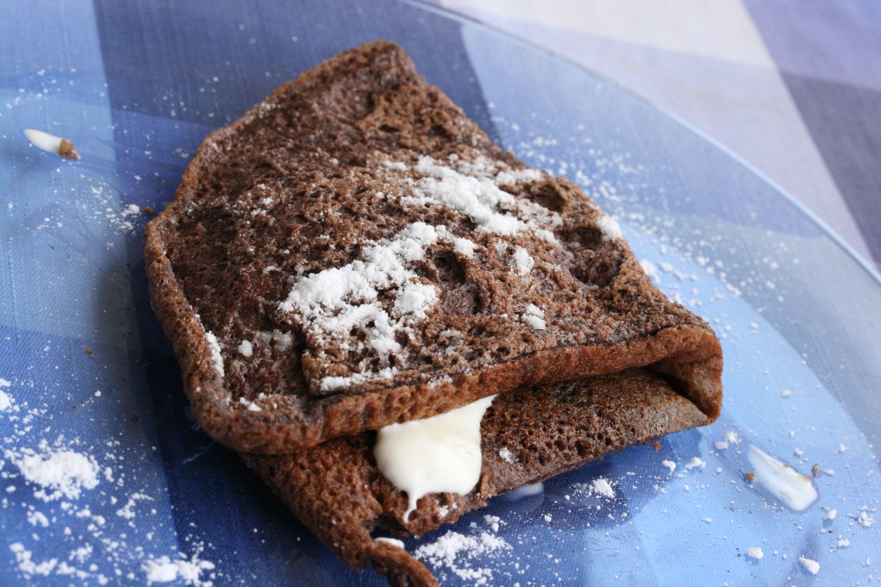 Omlet kakaowy z nutą wanilii – szybki i pyszny