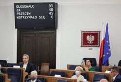 Senat odrzuca ustawę o podwyżkach. 3 senatorów PiS nieobecnych podczas głosowania